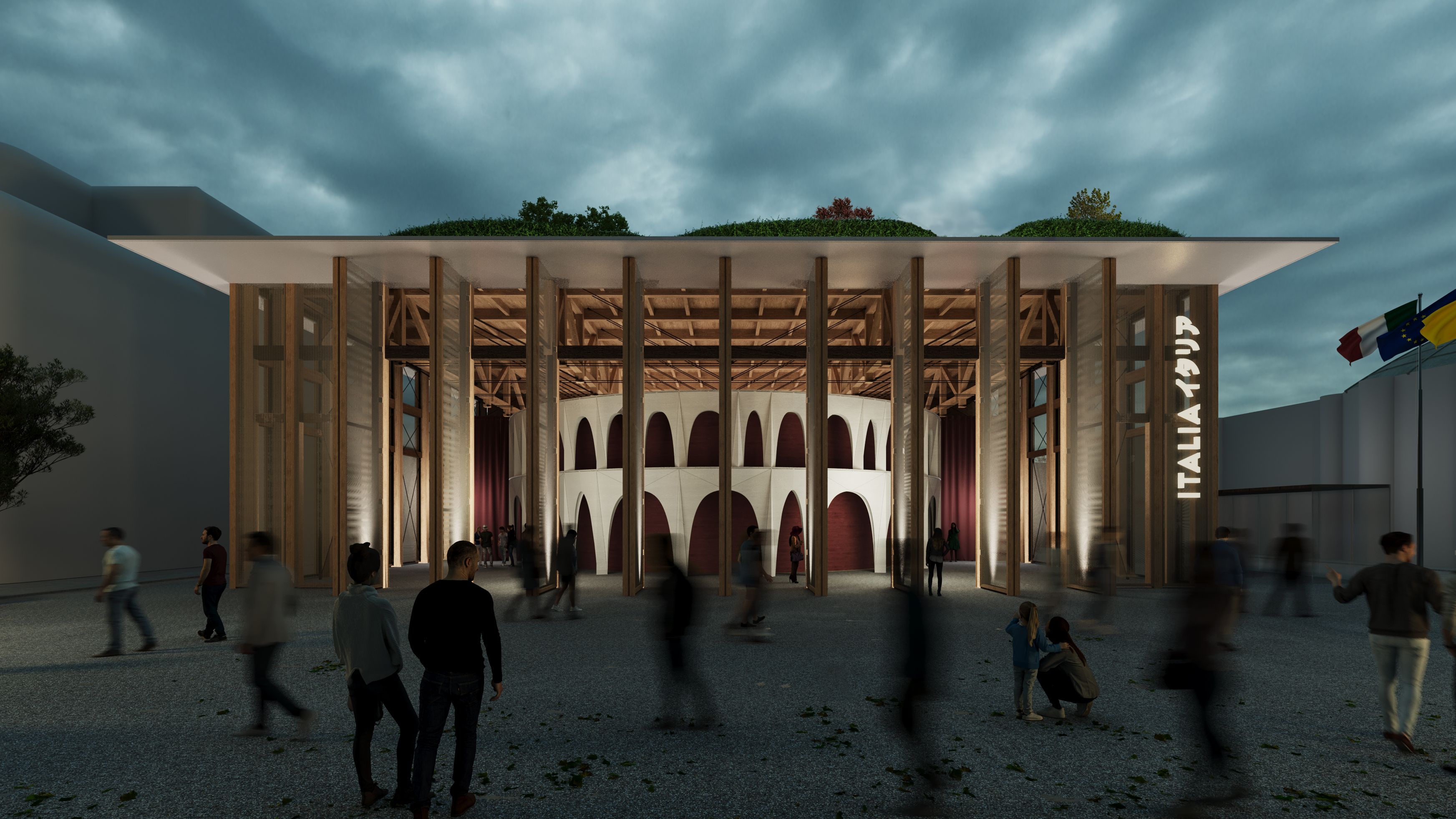 taly Pavilion at Expo 2025 Osaka Rendering